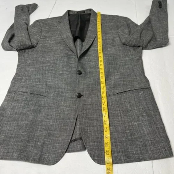 John Varvatos Star Usa Unconstructed Blazer Grey Size 40